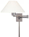 George Kovacs P4358-1-603 Boring LED Swing Arm Wall Lamp, Matte Brushed Nickel Alternate Image.jpg