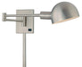 George Kovacs P600-3-603 Task Wall Sconces LED Swing Arm Wall Sconce, Matte Brushed Nickel Alternate Image.jpg
