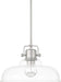 Capital Lighting 319911BN Jack One Light Pendant, Brushed Nickel Alternate Image.jpg