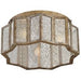 Quoizel SRE1616AGL Shrine Three Light Flush Mount, Aged Gold Alternate Image 4.jpg