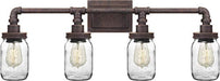 Quoizel SQR8604RK Squire Four Light Bath Fixture, Rustic Black Alternate Image 3.jpg