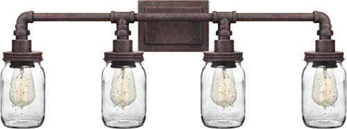 Quoizel SQR8604RK Squire Four Light Bath Fixture, Rustic Black Alternate Image 3.jpg