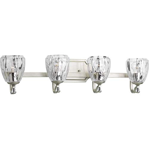 Progress P300119-134 Anjoux Collection Four-Light Silver Ridge Clear Water Glass Luxe Bath Vanity Light Alternate Image.jpg
