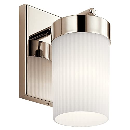 Kichler 55110PN Ciona One Light Wall Sconce, Polished Nickel Alternate Image 4.jpg