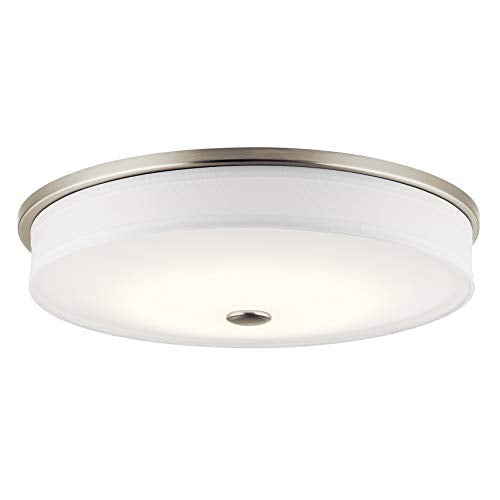 Kichler 10886NILED Ceiling Space LED Flush Mount, Brushed Nickel Alternate Image.jpg