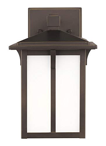 Generation Lighting 8552701EN3-71 Tomek One Light Outdoor Wall Lantern, Antique Bronze Alternate Image.jpg