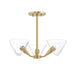 Mitzi H327603-AGB Isabella Three Light Semi Flush Mount, Aged Brass Alternate Image.jpg