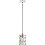 Quoizel QPP4046PK Oliver One Light Mini Pendant, Polished Nickel Alternate Image.jpg