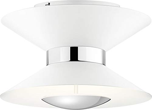 Kichler 84132MWH Kordan LED Semi Flush Mount, Matte White Alternate Image 2.jpg