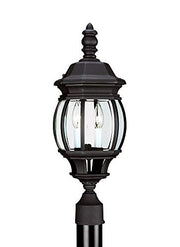 Generation Lighting 82200-12 Wynfield Two Light Outdoor Post Lantern, Black Alternate Image.jpg
