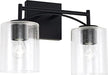 Capital Lighting 142021MB-510 Peyton Two Light Vanity, Matte Black Alternate Image 4.jpg