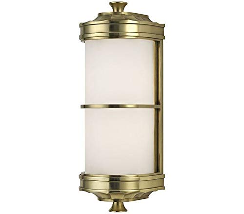 Hudson Valley 3831-AGB Albany One Light Wall Sconce, Aged Brass Alternate Image.jpg