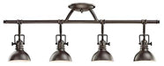 Kichler 7704OZ Hatteras Bay Four Light Rail Light, Olde Bronze Alternate Image 2.jpg