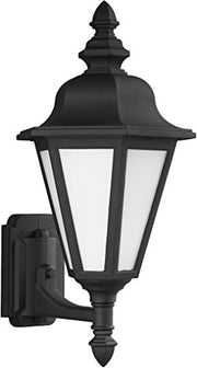 Generation Lighting 89824-12 Brentwood One Light Outdoor Wall Lantern, Black Alternate Image.jpg