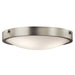 Kichler 42275NI Lytham Three Light Flush Mount, Brushed Nickel Alternate Image.jpg