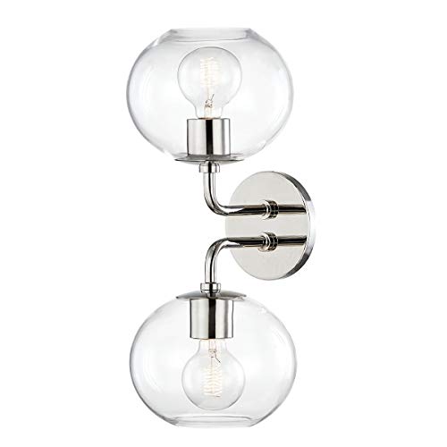 Mitzi H270102-PN Margot Two Light Wall Sconce, Polished Nickel Alternate Image.jpg