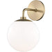 Mitzi H105101-AGB Stella One Light Wall Sconce, Aged Brass Alternate Image.jpg