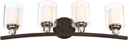 Minka-Lavery 3080-416 Studio 5 Four Light Bath, Painted Bronze W/Natural Brush Alternate Image.jpg