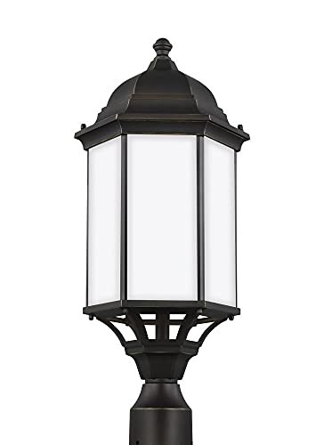 Generation Lighting 8238751EN3-71 Sevier One Light Outdoor Post Lantern, Antique Bronze Alternate Image.jpg