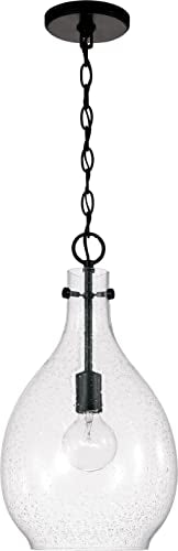 Capital Lighting 349011MB Brentwood One Light Pendant, Matte Black Alternate Image 3.jpg