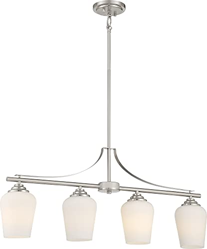 Minka-Lavery 4924-84 Shyloh Four Light Island Pendant, Brushed Nickel Alternate Image.jpg