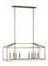 Generation Lighting 6615008EN-848 Perryton Eight Light Island Pendant, Satin Brass Alternate Image.jpg