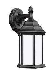 Generation Lighting 8338751EN3-12 Sevier One Light Outdoor Wall Lantern, Black Alternate Image.jpg