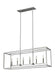 Generation Lighting 6634506-962 Moffet Street Six Light Island Pendant, Brushed Nickel Alternate Image.jpg