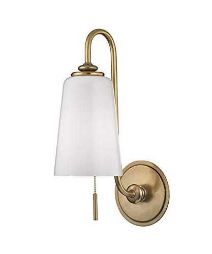 Hudson Valley 9011-AGB Glover One Light Wall Sconce, Aged Brass Alternate Image.jpg