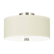 Visual Comfort Studio 77262-962 Dayna Shade Pendants Two Light Semi-Flush Convertible Pendant, Brushed Nickel Alternate Image.jpg