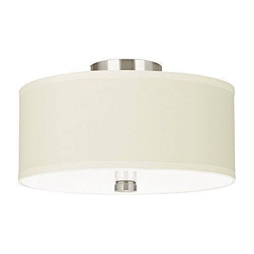 Visual Comfort Studio 77262-962 Dayna Shade Pendants Two Light Semi-Flush Convertible Pendant, Brushed Nickel Alternate Image.jpg