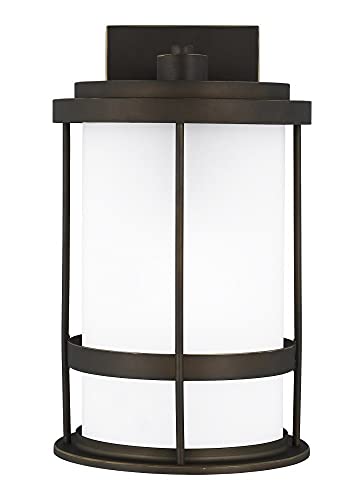Generation Lighting 8690901DEN3-71 Wilburn One Light Outdoor Wall Lantern, Antique Bronze Alternate Image.jpg
