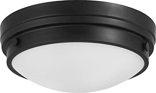 Minka-Lavery 823-66A Two Light Flush Mount, Coal Alternate Image.jpg