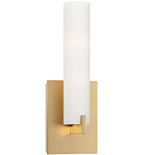 George Kovacs P5040-248-L Tube LED Wall Sconce, Honey Gold Alternate Image.jpg