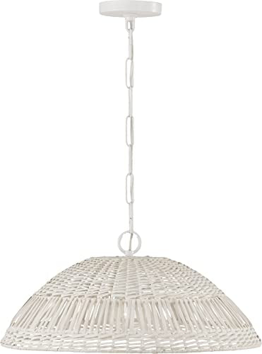 Capital Lighting 347511HH Naomi One Light Pendant, Chalk White Alternate Image 4.jpg