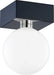 Mitzi H385501-NVY Aspyn One Light Flush Mount, Navy Alternate Image.jpg