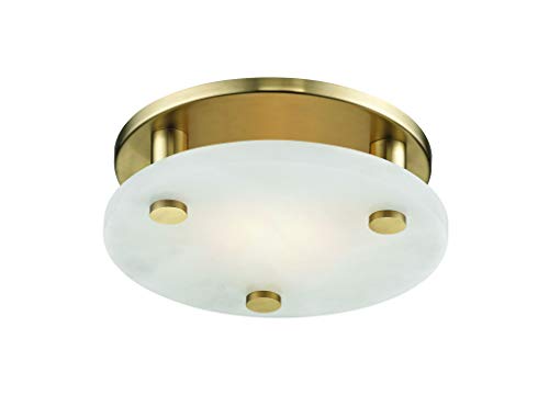 Hudson Valley 4709-AGB Croton LED Flush Mount, Aged Brass Alternate Image.jpg