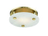 Hudson Valley 4709-AGB Croton LED Flush Mount, Aged Brass Alternate Image.jpg