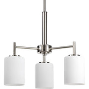 Progress P4318-104 Replay Collection Three-Light Polished Nickel Etched White Glass Modern Chandelier Light Alternate Image.jpg