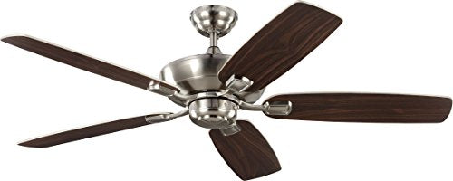 Generation Lighting 5COM52BS Colony 52"Ceiling Fan, Brushed Steel Alternate Image.jpg