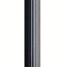 Kichler 9595BK Accessory Outdoor Fluted Post, Black Alternate Image.jpg