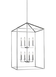 Generation Lighting 5315008EN-05 Perryton Eight Light Hall / Foyer, Chrome Alternate Image.jpg