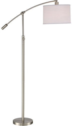 Quoizel CFT9364BN Clift One Light Floor Lamp, Brushed Nickel Alternate Image 4.jpg