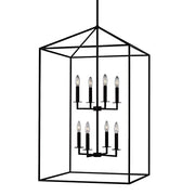 Generation Lighting 5315008-112 Perryton Eight Light Hall / Foyer, Midnight Black Alternate Image.jpg