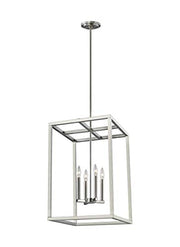Generation Lighting 5134504-962 Moffet Street Four Light Hall / Foyer Pendant, Brushed Nickel Alternate Image.jpg