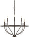 Capital Lighting 428581BZ Greyson Eight Light Chandelier, Bronze Alternate Image.jpg