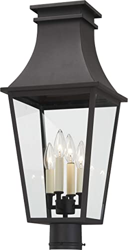 Minka-Lavery 7995-66 Gloucester Four Light Outdoor Post Mount, Sand Coal Alternate Image.jpg