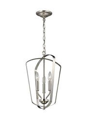 Generation Lighting 5134903EN-962 Romee Three Light Hall / Foyer, Brushed Nickel Alternate Image.jpg