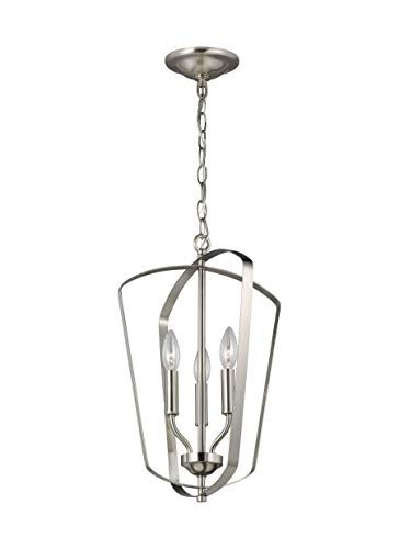 Generation Lighting 5134903EN-962 Romee Three Light Hall / Foyer, Brushed Nickel Alternate Image.jpg