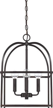 Capital Lighting 527542MB Aubrey Four Light Foyer Pendant, Matte Black Alternate Image.jpg
